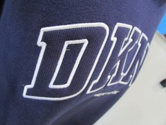 DKNY Sport Hoodie Women’s Navy Soft 3D Varsity Oversized Tunic Various sizes NWT
