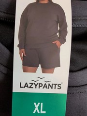 NWT Lazypants Ladies’ Long Sleeve Luxe Crewneck Sweatshirt XL