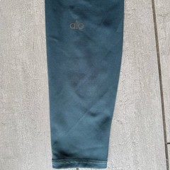 ALO YOGA Airlift 7/8 High Waist Leggings Size XS Teal Agate Active Athleisure