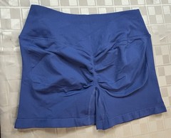 Activewear | Small | Dark Blue | Booty Scrunch 3.6” Yoga Gym Shorts