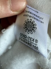 MMK Its OK Hoodie Womens Approx XL White Dog Print Fleece Oversized