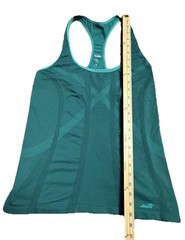 Avis Women’s Sports Tank – Green 2X Racer Back Athletic Workout Cross training