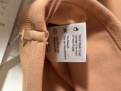 NWT L Space Active Rookie Sports Bra Sessions in Putty Womens L L*Space $75