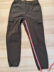 Maroaut gray nylon blend cargo pants size S women’s 27.5″ ins