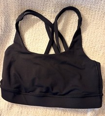 Lululemon Sports Bra. Size: 4. No Signs Of Wear. Crosses In Back.