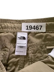 The North Face Capri Pants Womens Size 10 Tan 100% Nylon Hiking Outdoor Pockets
