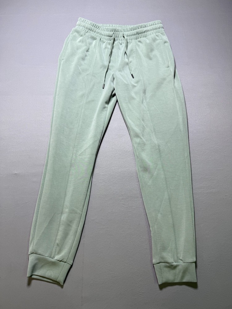NWT Member’s Mark Sandwash Jogger Pants Women’s Small Sage Green Elastic Waist