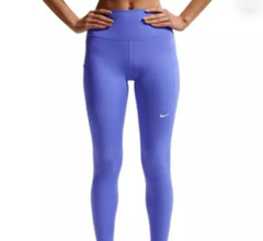 $65 Nike One Women’s High Waisted 7/8 Leggings -FN3241570 -Saspphire -Medium-New