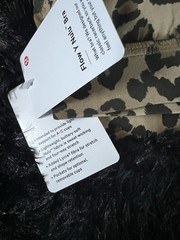 NWT Lululemon Flow Y Bra, True Leopard, Various Sizes