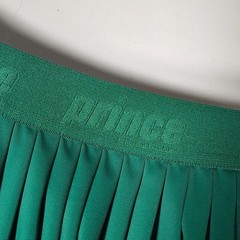 Prince Pickleball green pleated athletic mini skort S