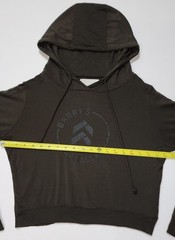 Barry’s Woman Dark Olive Green Long Sleeve Hoodie Size S