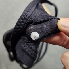 Lululemon Sports Bra Womens 6 Black Strappy Crossback Yoga Athletic Gym Top