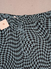 Fabletics Sweatpants Womens 3X Arctic Wave Warped Houndstooth Forever Fleece