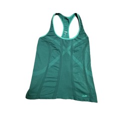 Avis Women’s Sports Tank – Green 2X Racer Back Athletic Workout Cross training