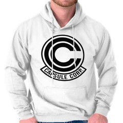 Funny Anime Joke Manga Capsule Corp Humor Hoodie Hooded Sweatshirt Men Women
