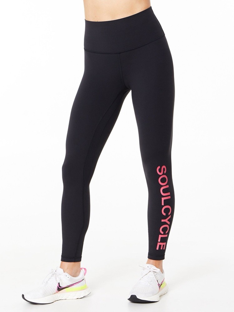 Lululemon X SoulCycle Align Pant 25″ Black Leggings High-Rise Size 12 NWT
