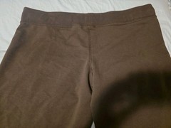 Danskin Now Brown Xl Shorts Missing Drawstring