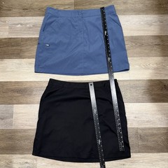Lot 2 Skorts Coral Bay Black 12, 32 Degree Cool Periwinkle Large *read*