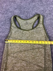 DISBEST Womens L 3-Pack Racerback Yoga Tank Tops | Athleisure Spacedye | Gymcore