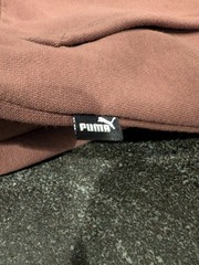 PUMA Hoodie Small Adult Brown Pullover Hoodie Sweatshirt Athletic casual S