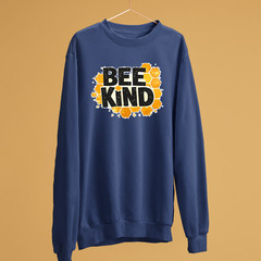 Bee Kind World Bee Day Sweatshirt Cute Cartoon Bumble Bee Honey Jar Funny Gift