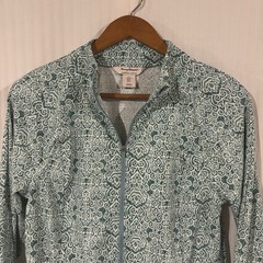 Tommy Bahama Women’s Everyday Active Jacket Large Geometric Full Zip JJ-21