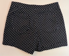 Tommy Hilfiger Hollywood Skort Sz 10 Polka Dot Blue White Golf Preppy Flat Front