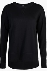 Sweaty Betty After Class Sweatshirt, Black, Size L