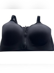 Torrid 42DDD High Impact Zip Front Sports Bra Wireless High Support NWT