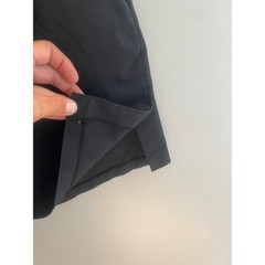 Adidas Golf Skort Womens 10 Black Stretch Cotton Blend Athletic Mini Skirt Skort