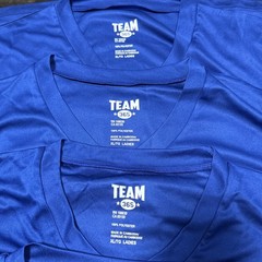 Set Of 3 XL And 2 Large Team 365 Zone Performance T Shirt Ladies Royal Blue