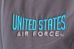 USAF Air Force Falcons J. America Full Zip Blue Fleece Jacket Women’s M