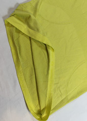 Womens 8 Lululemon Swiftly Tech Long Sleeve T-Shirt Mellow Yellow Thumbholes Gym