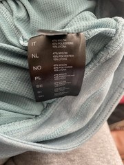 Kuhl Women’s Harmony Knit Skort Zipper Pockets Drawstring Blue Heather Size XL
