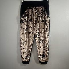 Zumba Wear Jogger Womens Extra Small Sequin Ankle Pullon Pants