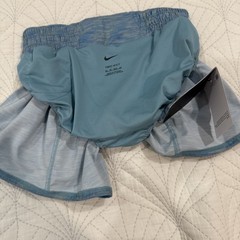 Nike One Dri-FIT HJ6347”-464 Women’s XS Blue Mid-Rise 3″ Training Shorts NWT