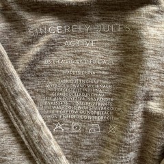 Sincerely Jules Active Tank Top Womens Large Tan Henley Halter Boho Comfortcore