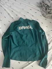 Nike Brazil Official Olympic Team Teal Jacket Women’s Size Medium 807370-346