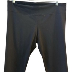 Under Armour Women’s Black Capri Leggings XL Mid-Rise Gym Yoga Running