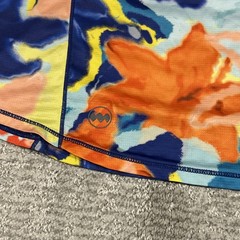 Janji Run All Day Tank Womens Small Colorful Running Athletic Blue Orange