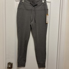 Avalanche Active Women’s Hi-Waisted Leggings /Drawstring Waist Gray Size XL NWT