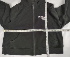 LULULEMON Scuba Oversized Full Zip Hoodie Size M/L Black LW3EOZS Custom Logo