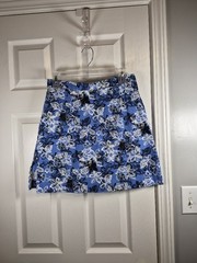 Women’s Athletic Skort AW Golf Sz 8 Tropical Print Golf Pickleball Gym Tennis