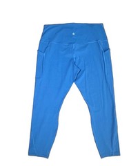 Lululemon Align High-Rise Pant with Pockets 25” Blue Nile Size 16 New No Tags