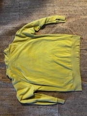 The North Face Women’s Yellow Logo Graphic Pullover Fleece Hoodie w/ Pockets M