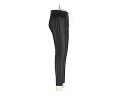 Adidas x Ivy Park IN8655 Shiny Tights Women Large Black Sheer Pull On