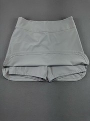 Macade Women’s Golf Skort Light Gray Solid Pull-On Skort Slim Fit Size M