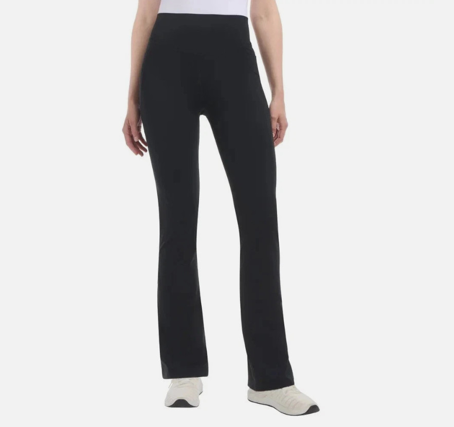 Jockey Women’s Yoga Pants, Black Salt, Size S