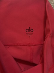 Alo Yoga Airlift 7/8 High Waisted Leggings Pants Bright Red Small