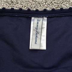 Tommy Bahama Floral Swim Skort Navy White Size Medium